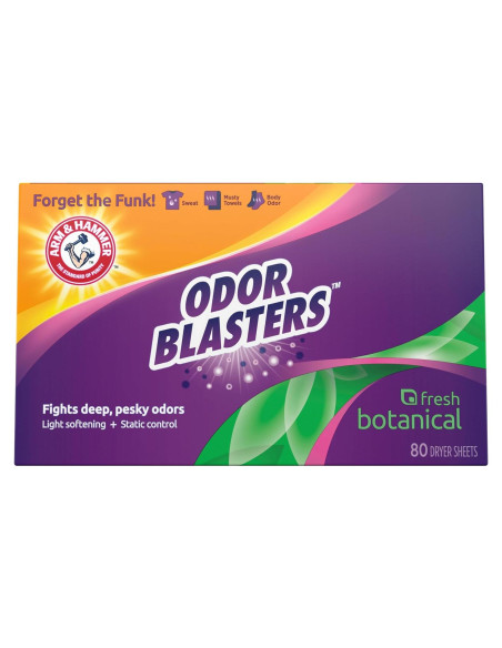 Hojas Suavizantes para Secadora ARM & HAMMER 80 Ct Aroma Fresco Hojas Suavizantes para Secadora ARM & HAMMER 80 Ct Aroma Fresco