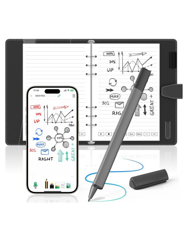 Bolígrafo Inteligente NEWYES SyncPen 4 con Cuaderno Digital
