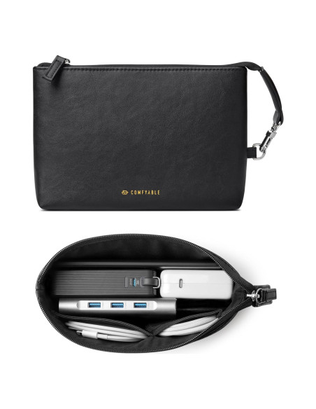 Estuche Organizador de Cables Comfyable Negro - Resistente al Agua Estuche Organizador de Cables Comfyable Negro - Resistente al Agua