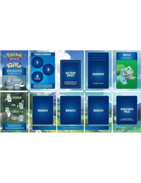 Pokémon TCG Mi Primera Batalla Pikachu y Bulbasaur - 2 Mazos Pokémon TCG Mi Primera Batalla Pikachu y Bulbasaur - 2 Mazos