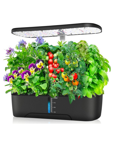 Sistema de Cultivo Hidropónico ScienGarden 12 Cápsulas con Luz