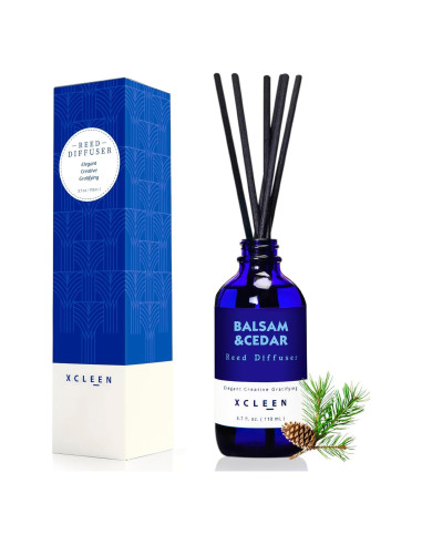 Difusor de caña Xcleen 110 ml Balsamo y Cedro para Hogar