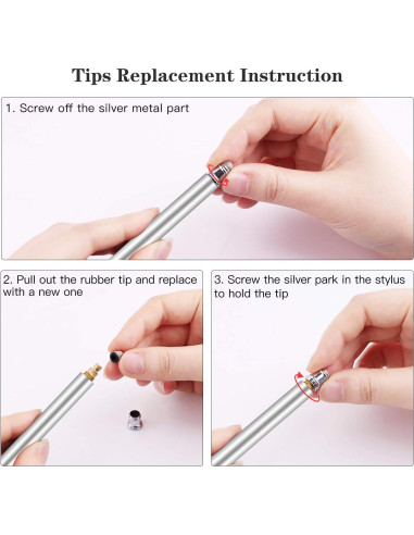 Estilógrafo Capacitivo 2 en 1 Mixoo para Pantallas Táctiles