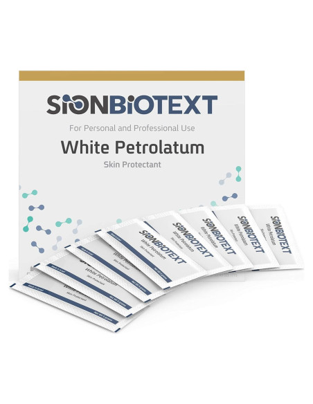 Jalea de Petrolato Blanca Sion Biotext 144 Paquetes 0.5g Jalea de Petrolato Blanca Sion Biotext 144 Paquetes 0.5g