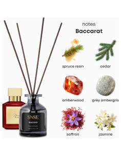 Difusor de Varillas SNSE Baccarat 100ml Aroma de Perfume 2