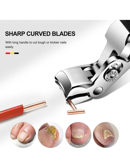 Cortauñas Ergonómico Clipmaster Pro para Pies Gruesos Cortauñas Ergonómico Clipmaster Pro para Pies Gruesos