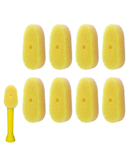 Cabezas de recarga Runhike para Dish Daddy y Scrub Daddy - 8 unidades Cabezas de recarga Runhike para Dish Daddy y Scrub Daddy - 8 unidades