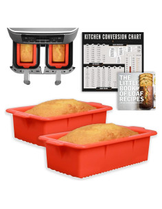 Moldes de Silicona para Pan INFRAOVENS para Ninja Foodi 8qt