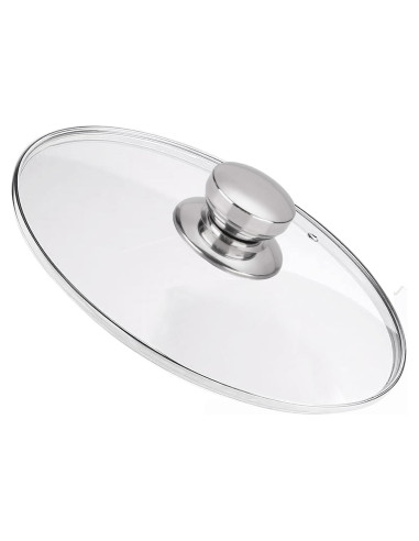 Tapa de vidrio templado 30 cm Laplad para sartenes y ollas
