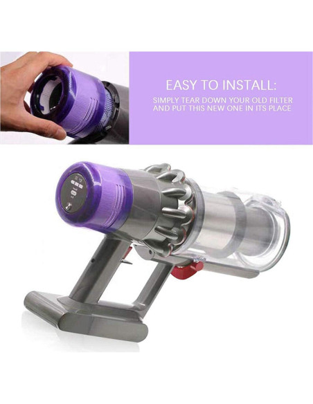 Paquete de 2 Filtros HEPA BlumWay para Aspiradora Dyson V11 Paquete de 2 Filtros HEPA BlumWay para Aspiradora Dyson V11