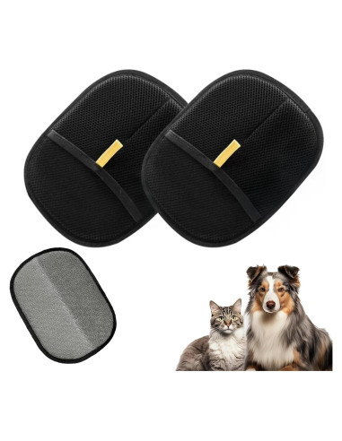 Guantes Electroestáticos para Remoción de Pelo de Mascotas - 2 Pcs