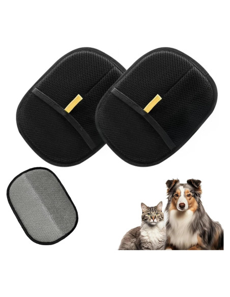 Guantes Electroestáticos para Remoción de Pelo de Mascotas - 2 Pcs Guantes Electroestáticos para Remoción de Pelo de Mascotas - 2 Pcs