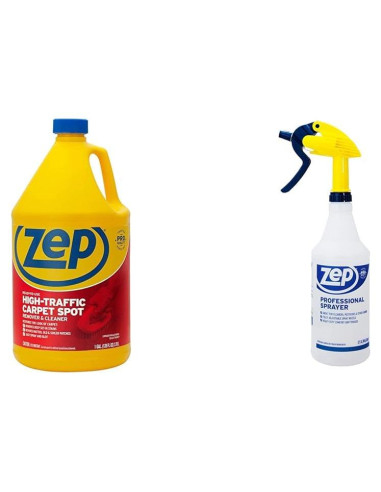 Limpiador de Alfombras Zep 3.78L + Botella 0.95L Profesional