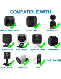 Cable de Extensión de Poder 26FT JJMASEE para Cámaras Micro USB 2