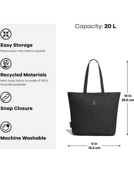 Bolso Tote Hydro Flask 20L Agave 100% Poliéster Reciclado Bolso Tote Hydro Flask 20L Agave 100% Poliéster Reciclado