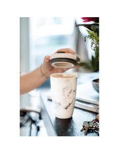 Taza de Porcelana Villeroy & Boch Marmory 333ml Moderna 2