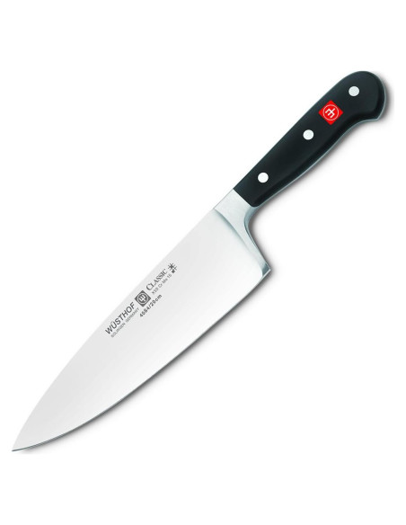 Cuchillo de Chef Wüsthof 20 cm Forjado Acero Inoxidable Negro Cuchillo de Chef Wüsthof 20 cm Forjado Acero Inoxidable Negro