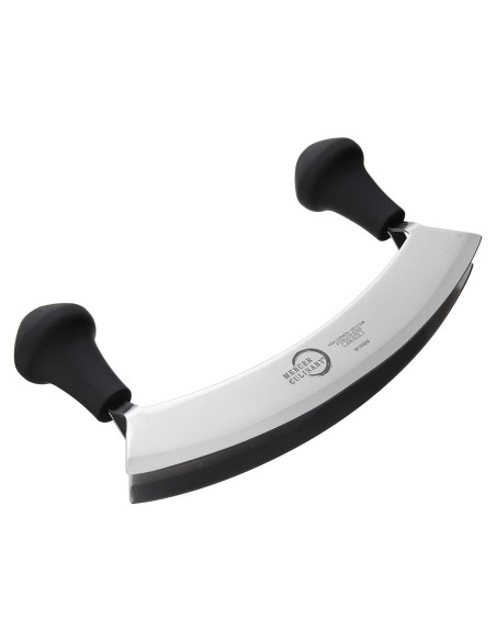 Cuchillo Mezzaluna Doble Hoja Mercer Culinary 20.32 cm Acero Inoxidable Cuchillo Mezzaluna Doble Hoja Mercer Culinary 20.32 cm Acero Inoxidable