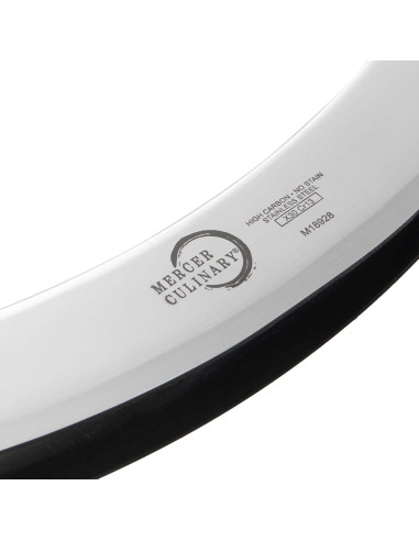 Cuchillo Mezzaluna Doble Hoja Mercer Culinary 20.32 cm Acero Inoxidable