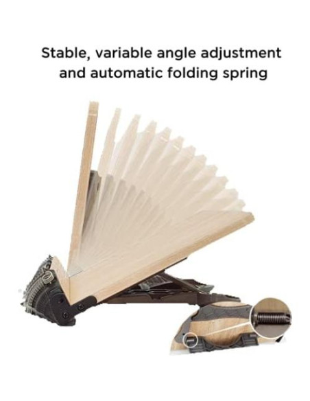 Soporte de Libros Ajustable Plegable BestBookStand O101 - MDF Duradero Soporte de Libros Ajustable Plegable BestBookStand O101 - MDF Duradero