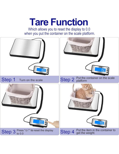 Báscula Digital de Precisión ACTECK 209 kg Acero Inoxidable