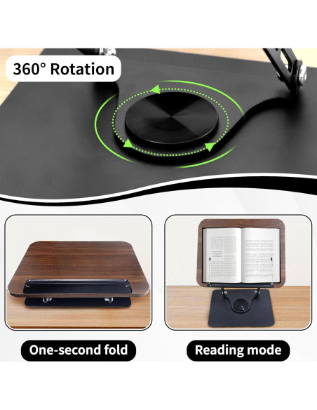 Soporte de Libro GYINGS Mejorado 360 Ajustable Ligero Soporte de Libro GYINGS Mejorado 360 Ajustable Ligero