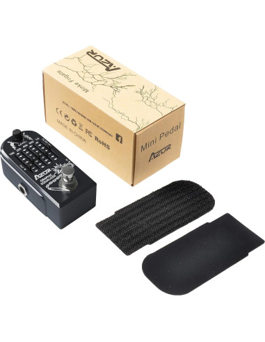 Pedal de Efecto Ecualizador Gráfico AZOR AP-322 5 Bandas