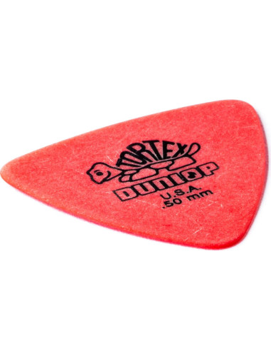 Puas de Guitarra Jim Dunlop Tortex Triángulo 0.50mm - 6 Pack