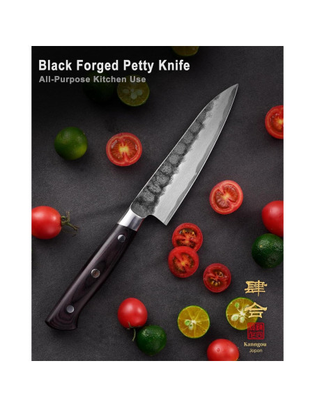 Cuchillo de Pelar Kanngou 12.7 cm Acero Inoxidable Forjado Cuchillo de Pelar Kanngou 12.7 cm Acero Inoxidable Forjado