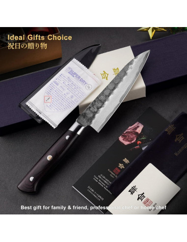 Cuchillo de Pelar Kanngou 12.7 cm Acero Inoxidable Forjado