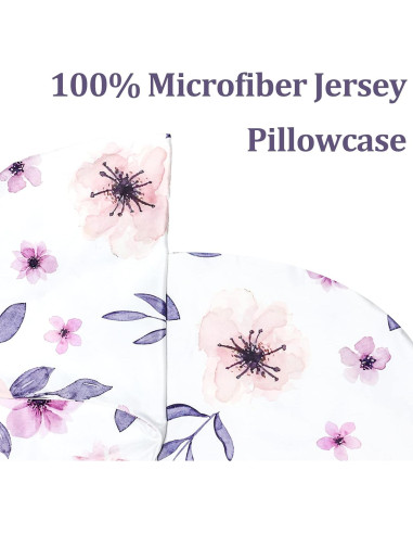 Funda de Almohada de Lactancia GFU Floral Rosa 57x45 cm