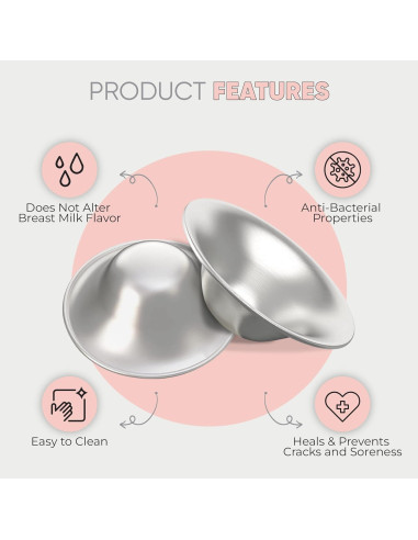 Protectores de pezones Elephant Care - Silicona suave para lactancia