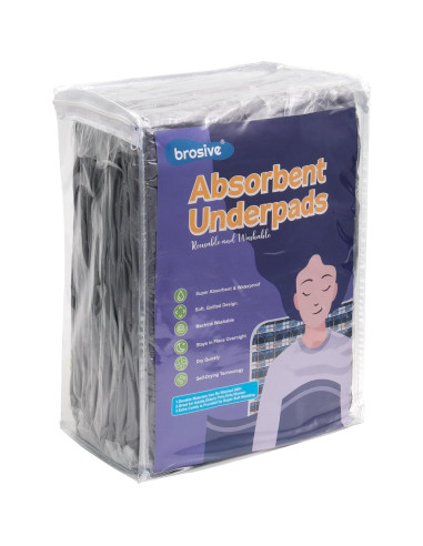 Almohadillas impermeables para cama Brosive 91x183 cm 2 Pack