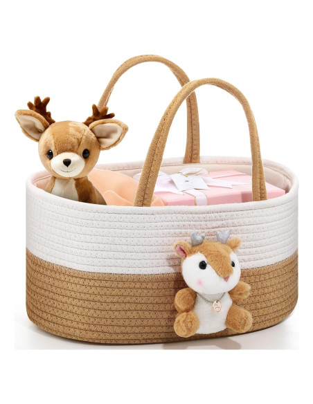 Caddy de Pañales Portátil FoldTier Ciervo Bonito 36x23x17cm Caddy de Pañales Portátil FoldTier Ciervo Bonito 36x23x17cm
