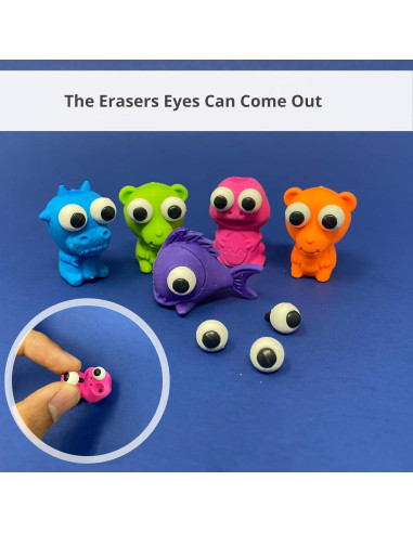 Borradores en forma de animales Mr. Pen - Paquete de 20