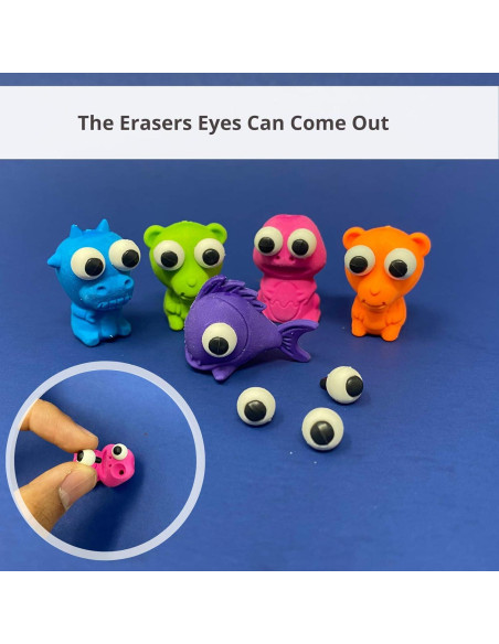 Borradores en forma de animales Mr. Pen - Paquete de 20 Borradores en forma de animales Mr. Pen - Paquete de 20