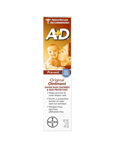 Ungüento A+D Original para Erupciones de Pañal 42.5 g