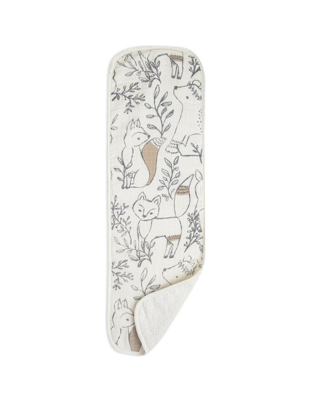 Pañales de Muselina Crane Baby - Animales del Bosque, 50x20 cm Pañales de Muselina Crane Baby - Animales del Bosque, 50x20 cm