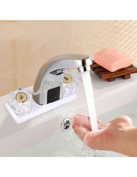 Perillas de Ducha de Acrílico Transparente Ryutain 2 Piezas Perillas de Ducha de Acrílico Transparente Ryutain 2 Piezas