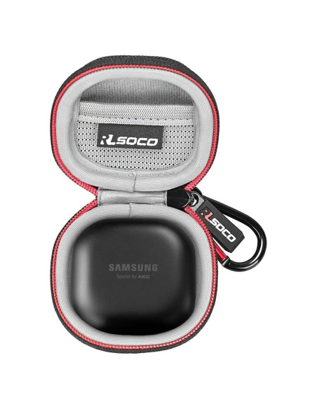 Funda RLSOCO para Galaxy Buds 2 Pro/Pro/Live/2 - Negro Funda RLSOCO para Galaxy Buds 2 Pro/Pro/Live/2 - Negro