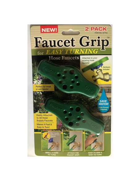 Agarradores de Grifo Verde Ergonomicos - Paquete de 2 Agarradores de Grifo Verde Ergonomicos - Paquete de 2