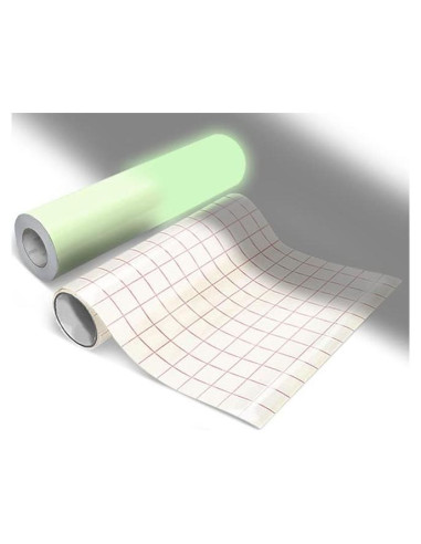 Vinilo Brillo en la Oscuridad VViViD DECO65 Verde 30.99x122 cm