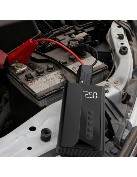 Arrancador de Salto RAPIKITS AIR-ST 10400mAh 150PSI 12V Arrancador de Salto RAPIKITS AIR-ST 10400mAh 150PSI 12V