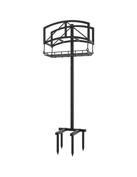 Soporte para Manguera Fire Beauty con Canasta, Acero Inoxidable Soporte para Manguera Fire Beauty con Canasta, Acero Inoxidable