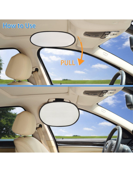Protector Solar para Ventana de Auto TFY Ajustable Plata Protector Solar para Ventana de Auto TFY Ajustable Plata