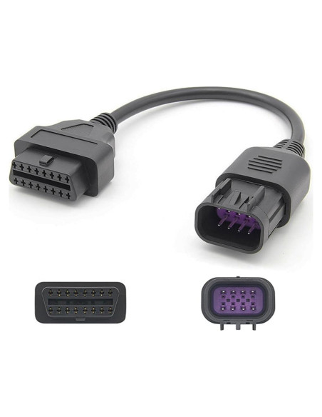 Cable Adaptador OBD2 16 Pines a 8 Pines para Polaris Cable Adaptador OBD2 16 Pines a 8 Pines para Polaris