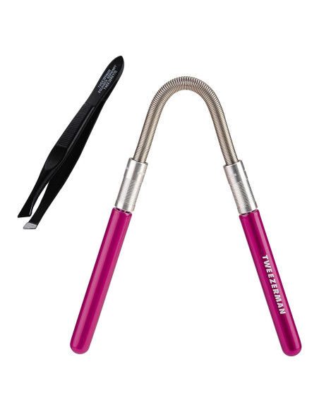 Removedor de Vello Facial Tweezerman con Tweezerette Rosa Removedor de Vello Facial Tweezerman con Tweezerette Rosa