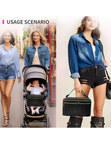 Bolsa Extractora de Leche Elvie y Medela - Compacta y Impermeable Bolsa Extractora de Leche Elvie y Medela - Compacta y Impermeable