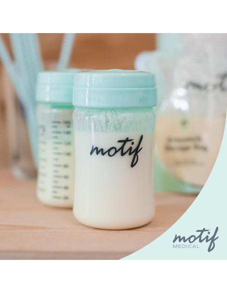 Botellas de Almacenamiento de Leche Materna Motif Medical 160 ml - Juego de 2 Botellas de Almacenamiento de Leche Materna Motif Medical 160 ml - Juego de 2