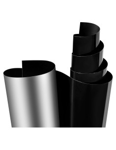 Vinilo Brillante Negro Piano Sarcry 1.52m x 0.30m para Autos